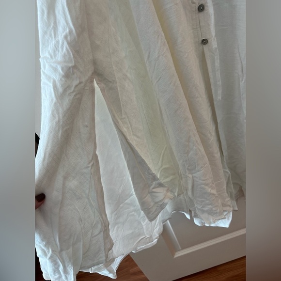 LULU'S BEST BEGINNINGS BUTTON FRONT MIDI SKIRT NWT - Picture 10 of 16